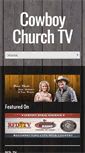 Mobile Screenshot of cowboychurch.tv